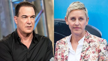 Patrick Warburton and Ellen DeGeneres