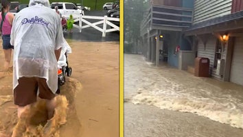 Dollywood Visitors TRAPPED by Flood