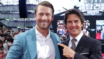 Glen Powell Tom Cruise