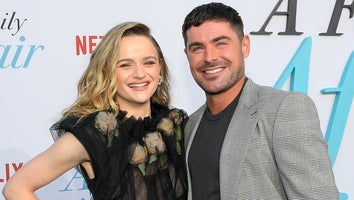 Joey King, Zac Efron arrives at the Los Angeles Premiere Of Netflix's "A Family Affair" 