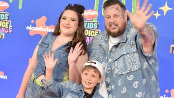 Jelly Roll Brings Daughter Bailee Ann and Son Noah Buddy to 2024 Kids' Choice Awards