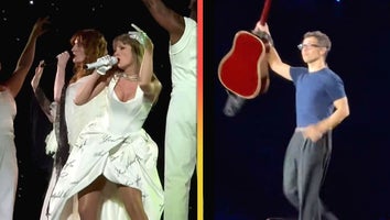 Taylor Swift Surprises Eras Crowd With Florence Welch & Jack Antonoff