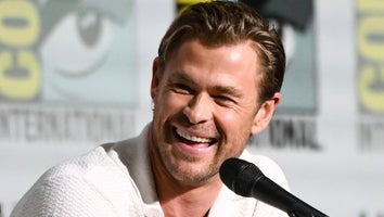 Chris Hemsworth at the Paramount Animation and Hasbro Entertainment "Transformers One" Panel at the 2024 San Diego International Comic-Con on July 25, 2024 in San Diego, California.