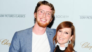 Caleb Freundlich and Julianne Moore