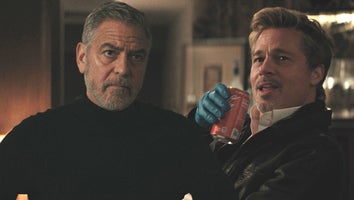 Watch Brad Pitt and George Clooney Throw Digs at One Another in 'Wolfs' Sneak Peek (Exclusive)