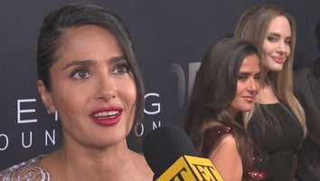 Salma Hayek Says Bestie Angelina Jolie Knows Exactly ‘How to Push’ Her Buttons (Exclusive)