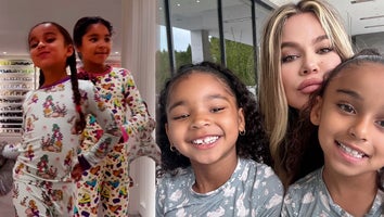 True Thompson and Dream Kardashian Hold Fashion Show in Khloe's Massive Closet