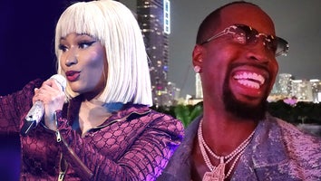 Nicki Minaj's Ex Safaree Goes to Her Pink Friday 2 Tour Wearing Jean Vest