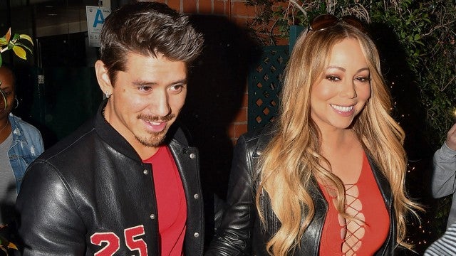 Mariah Carey Flaunts Slim Figure in Body Hugging Burgundy Gown -- See Her  Festive Look!