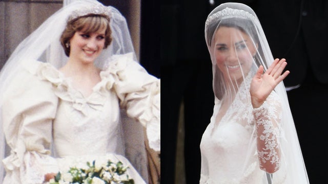 How Princess Eugenie's Wedding Reception Dress Compares to Kate ...