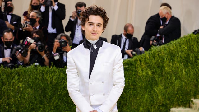 Timothée Chalamet Goes Shirtless in Louis Vuitton at 2022 Oscars