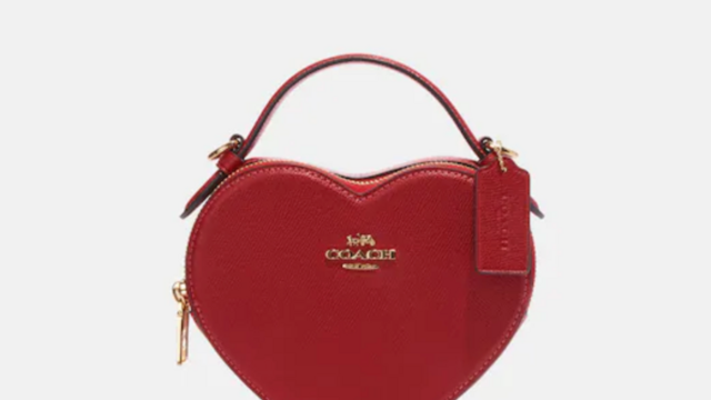 Coach's viral heart crossbody bag is back in stock and it's perfect for  Valentine's Day