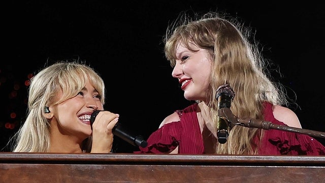 Taylor Swift and Sabrina Carpenter Duet 'White Horse' at Eras Tour -- Watch!