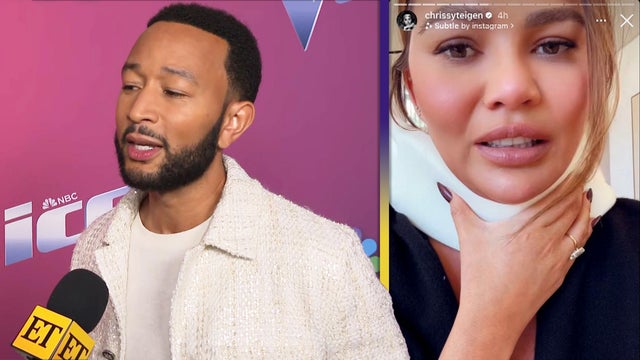 John Legend Shares Chrissy Teigen Neck Injury Update After 'Daring' Gymnastics Accident (Exclusive)