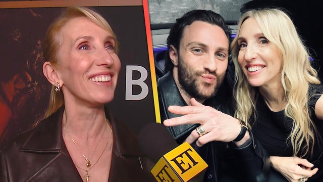 Sam Taylor-Johnson REACTS to Rumors Husband Aaron Is Next James Bond!