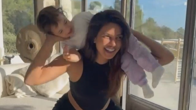 Priyanka Chopra Uses Daughter Malti in Impressive Workout Routine