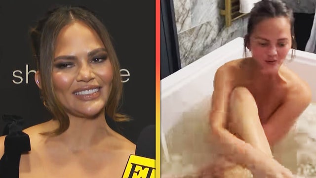 Chrissy Teigen Claps Back After Trolls Criticize Her 'Dirty' Bathwater