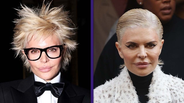 Lisa Rinna Debuts Platinum Blonde Makeover at Paris Fashion Week