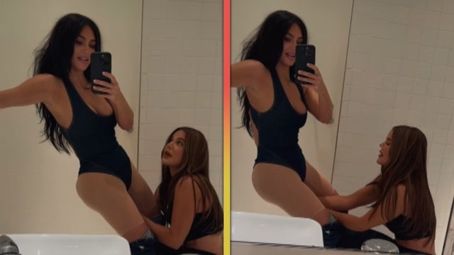 Khloe Kardashian Proves She's a True Sister With Bizarre Wardrobe Fix for Kim