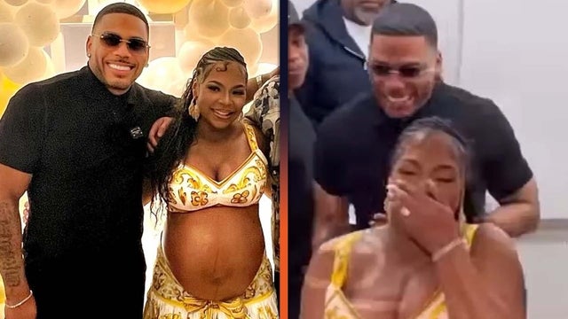 Watch Nelly Shock Ashanti With Surprise Baby Shower