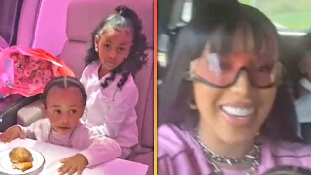 Cardi B Takes Kids on Lavish Private Jet Trip to Disneyland Paris