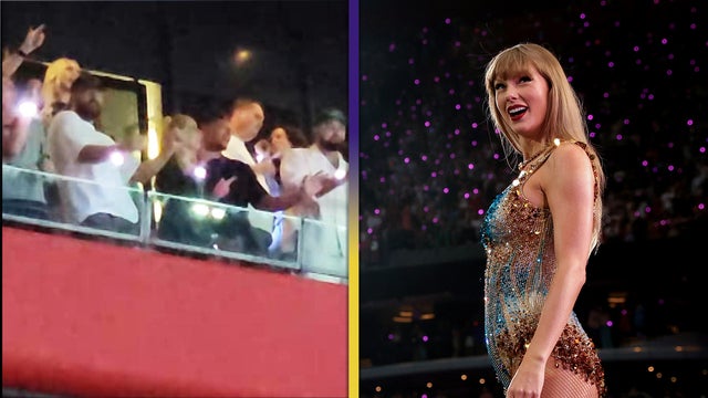 Travis Kelce Vibes Out With Patrick and Brittany Mahomes at Taylor Swift's Show in Amsterdam