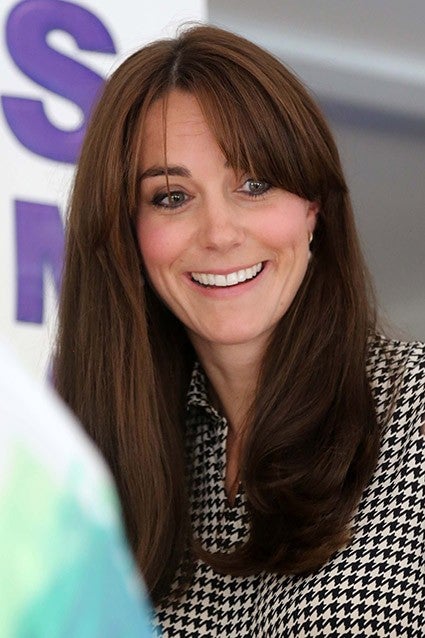 kate middleton bangs