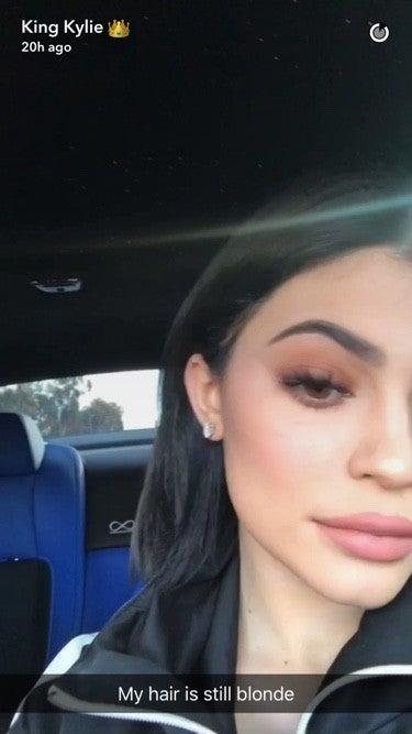 Kylie Jenner Shows Off New Bob on Snapchat: 'The Gag Is I 