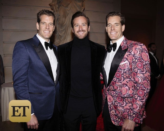 EXCLUSIVE PIC: Armie Hammer and Winklevoss Twins Have a 'Social Network