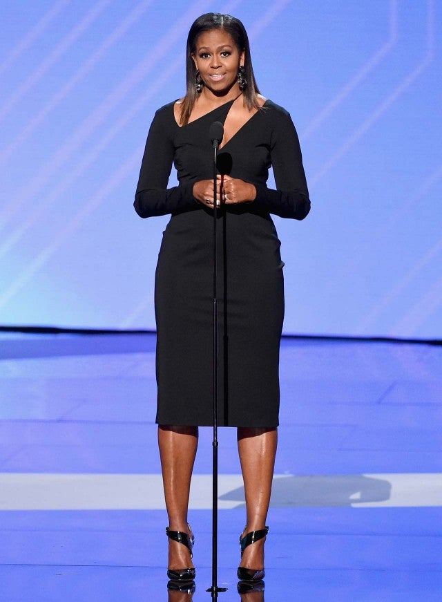 Michelle Obama Presents the Arthur Ashe Award at the ESPYs With ...