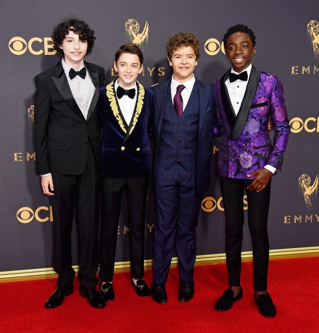 'Stranger Things' Cast's Fashionable Night at Emmys 2017 -- See Their ...