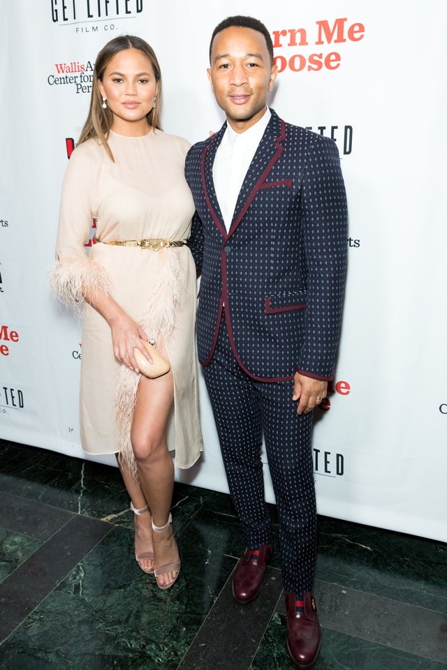 Chrissy Teigen and John Legend in Beverly Hills