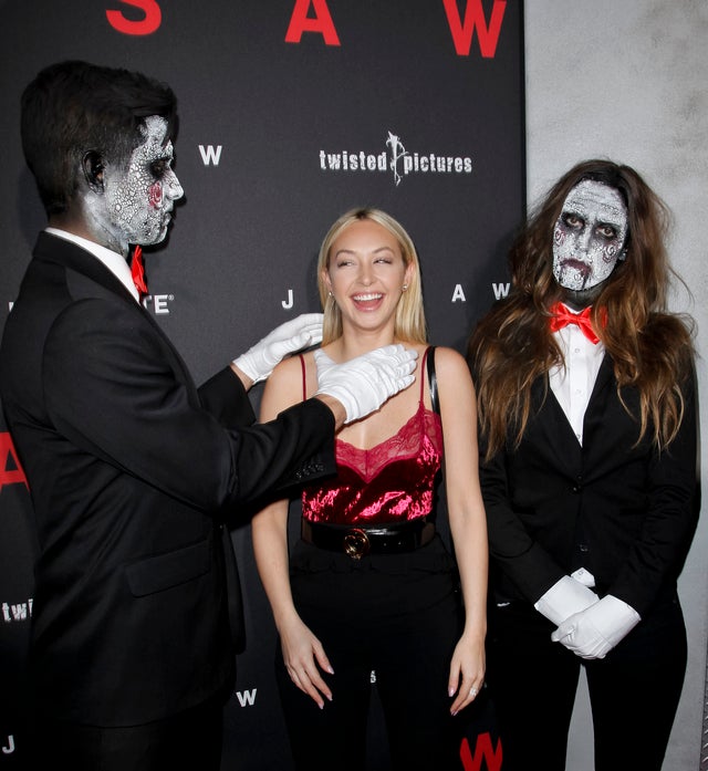 Corinne Olympios at Jigsaw premiere