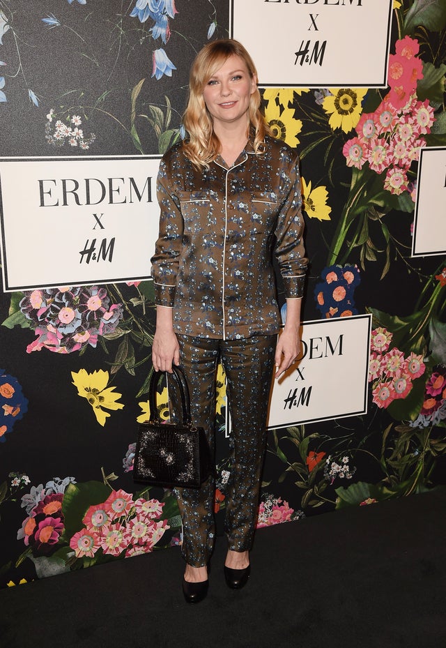 Kirsten Dunst at H&M X Erdem party