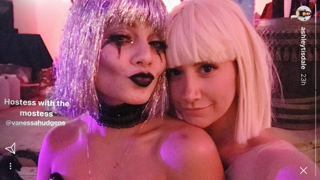 Vanessa Hudgens and Ashley Tisdale - Halloween