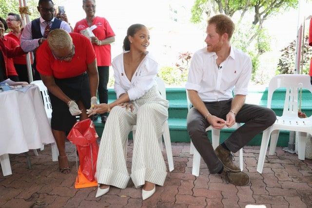 Rihanna and Prince Harry<br/>