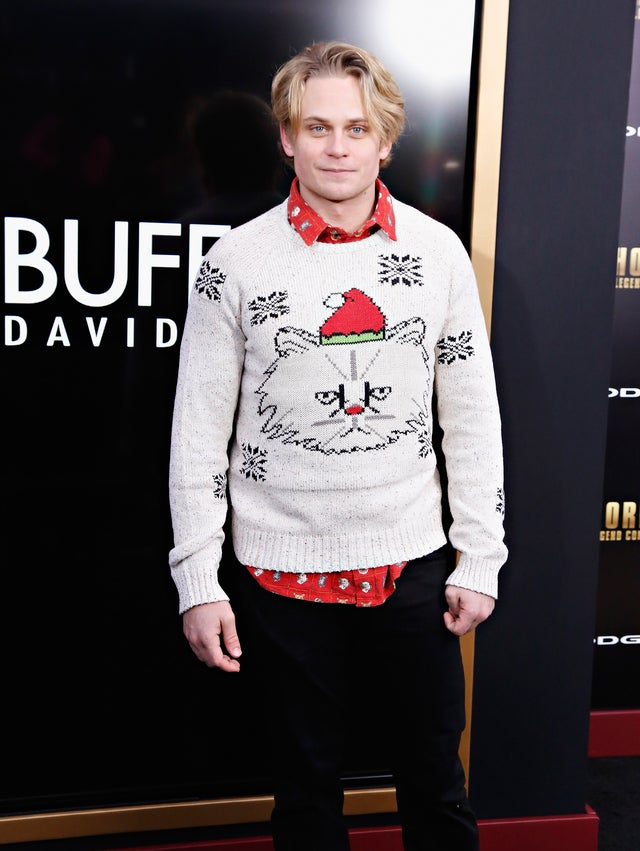 Billy Magnussen at Anchorman 2 premiere