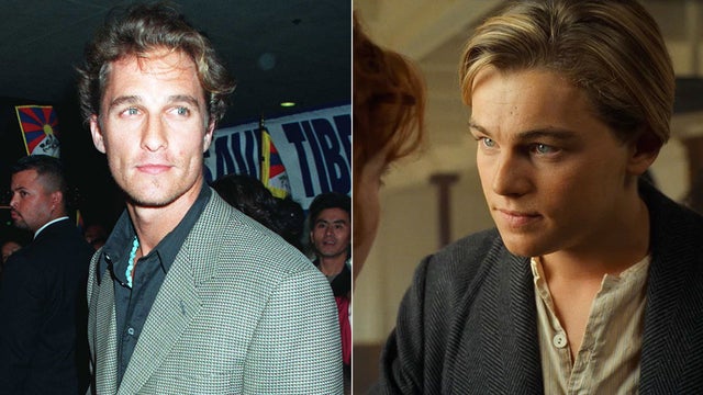 Matthew McConaughey and Leonardo DiCaprio