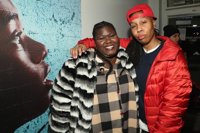 Gabourey Sidibe and Lena Waithe at 2018 Sundance