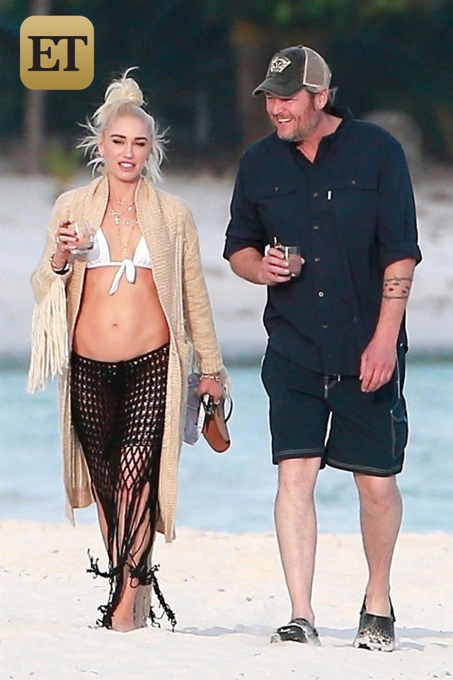 Blake Shelton and Gwen Stefani Mexico