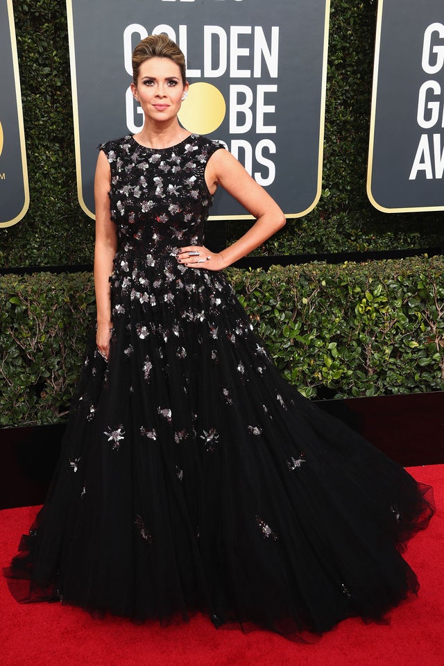 Carly Steel at 2018 Golden Globes