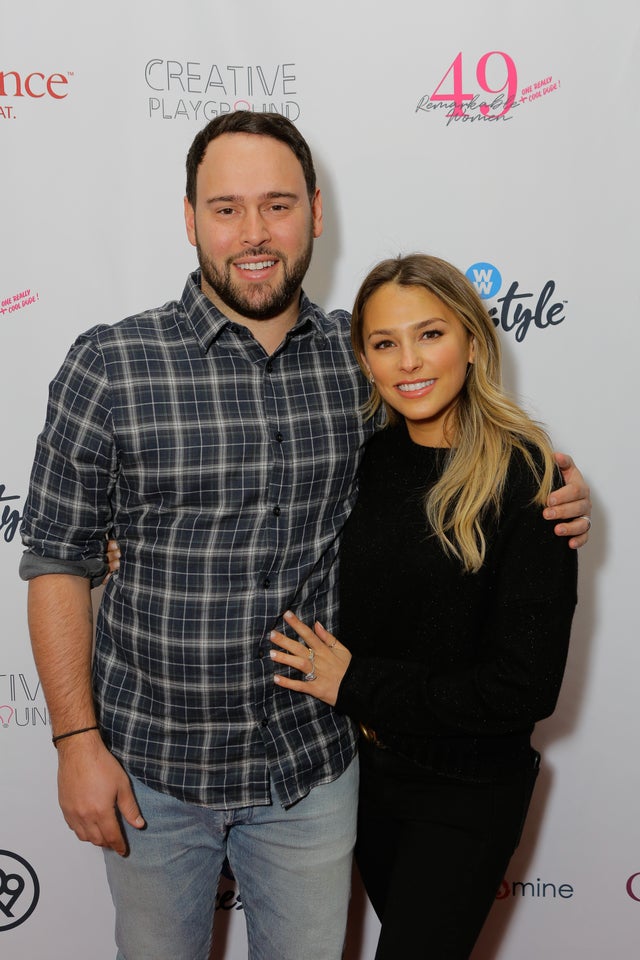 Scooter Braun and Yael Cohen at Sundance