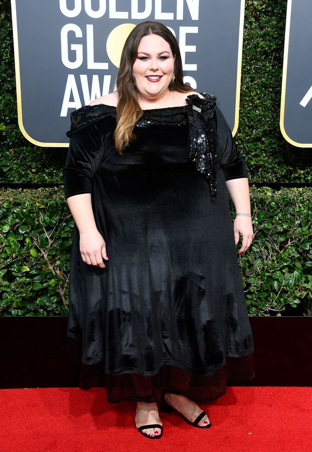 Chrissy Metz at 2018 Golden Globes