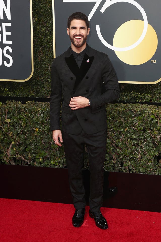 Darren Criss at 2018 Golden Globes