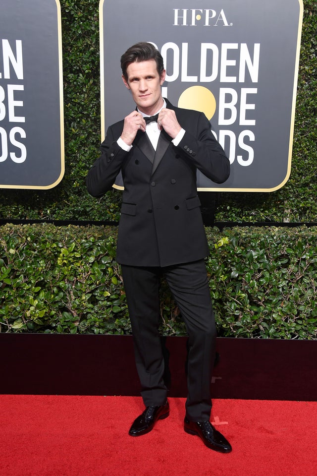Matt Smith at 2018 Golden Globes