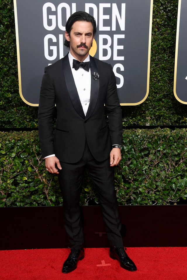 Milo Ventimiglia at 2018 Golden Globes
