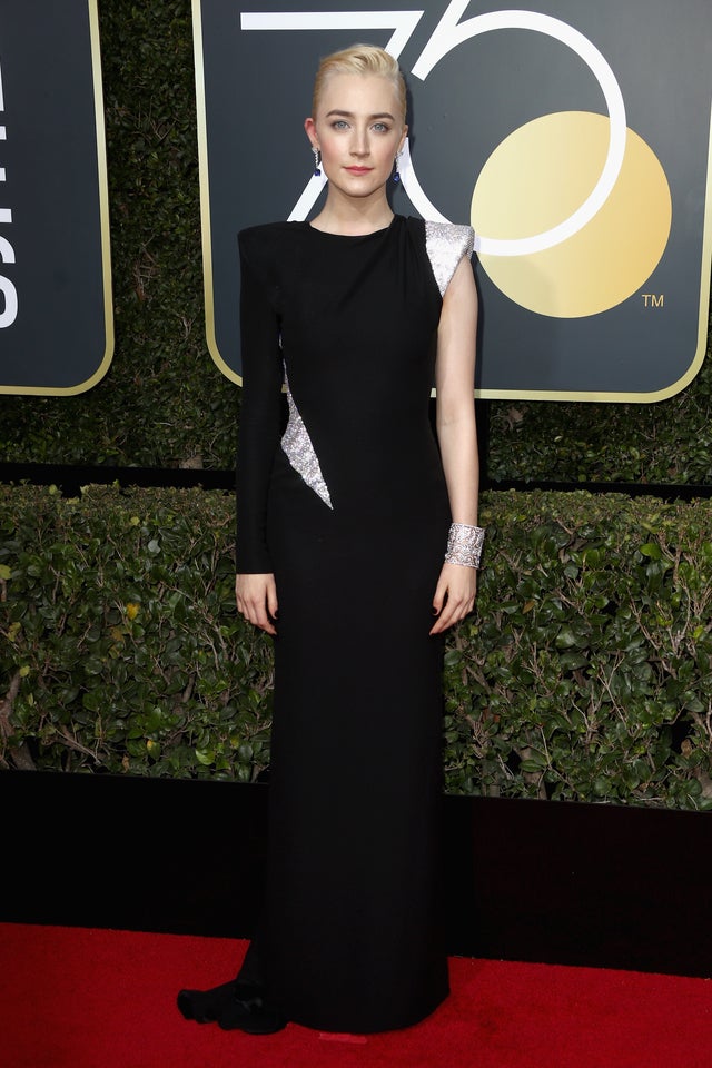 Saoirse Ronan at 2018 Golden Globes