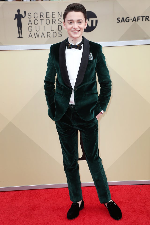 Noah Schnapp at 2018 SAG Awards