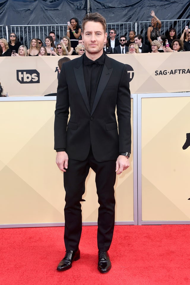 Justin Hartley at 2018 SAG Awards