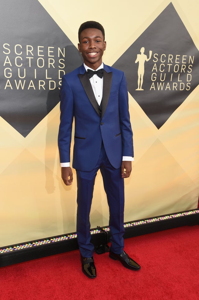 Niles Fitch at 2018 SAG Awards